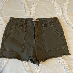 Slightly worn shorts